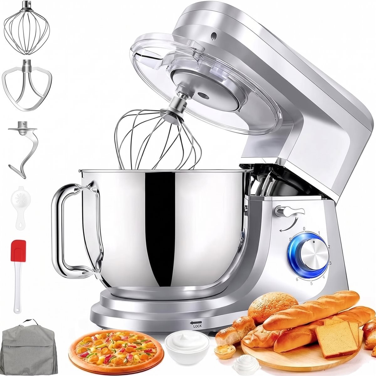 Robot Pâtissier Pro 2000W
